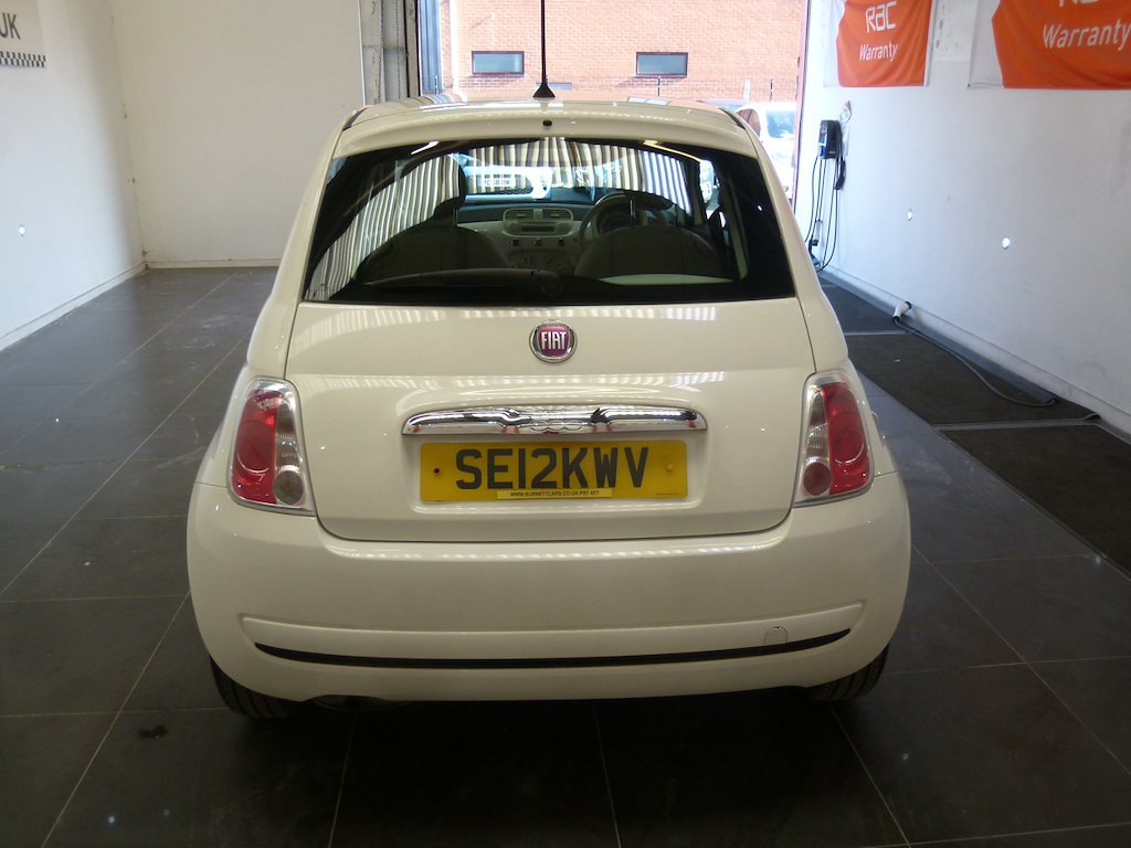 Fiat 500 0.9 Twinair Plus Dualogic White #6