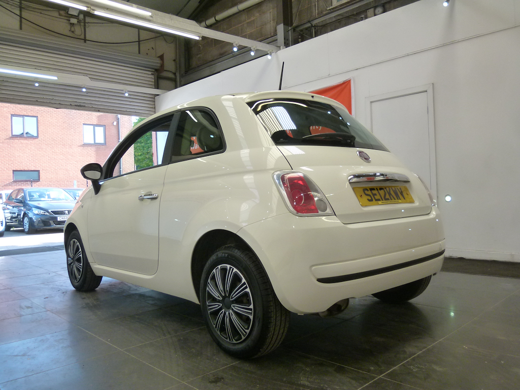 Fiat 500 0.9 Twinair Plus Dualogic White #9