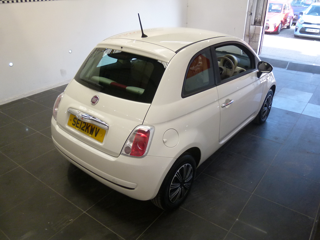 Fiat 500 0.9 Twinair Plus Dualogic White #23