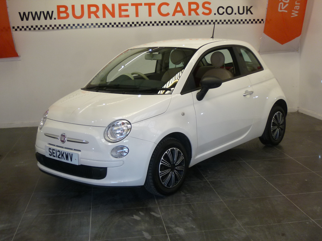 Fiat 500 0.9 Twinair Plus Dualogic White #1