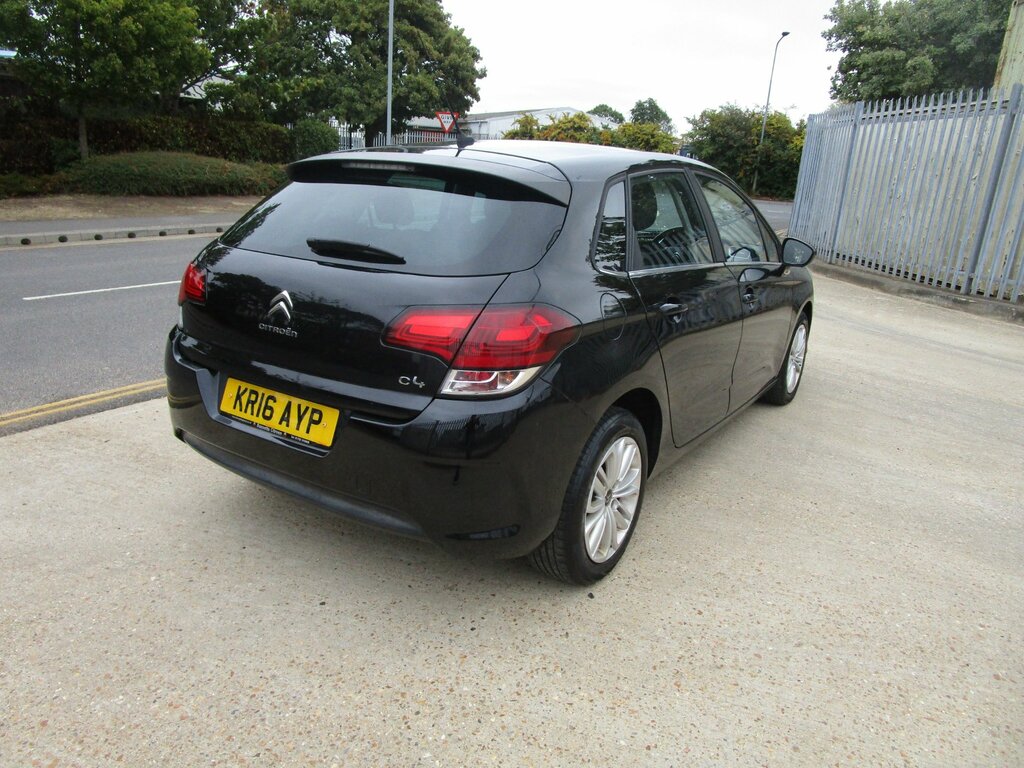 Citroen C4 1.6 Bluehdi Feel Hatchback Euro Black #4