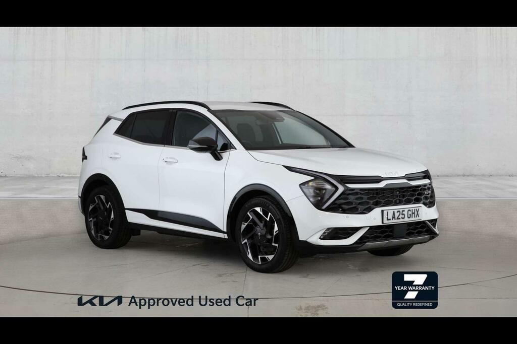 Kia Sportage 1.6 T-gdi Mhev Gt-line Suv Hybrid Dct E White