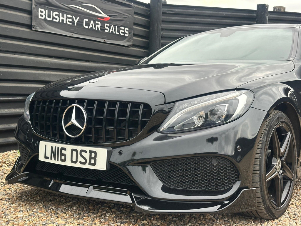 Mercedes-Benz C Class C 220 Amg Line D Blue #16