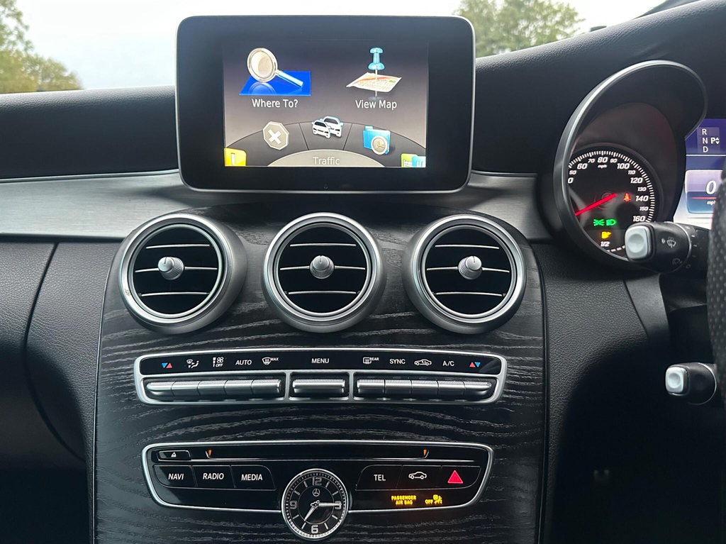 Mercedes-Benz C Class C 220 Amg Line D Blue #67