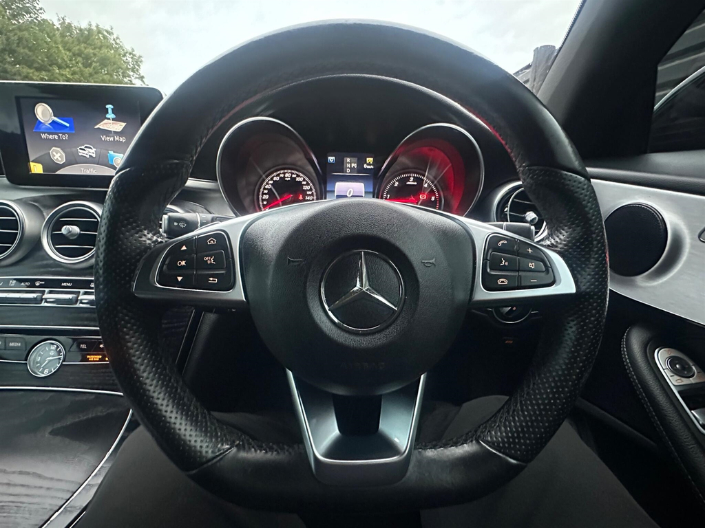 Mercedes-Benz C Class C 220 Amg Line D Blue #53