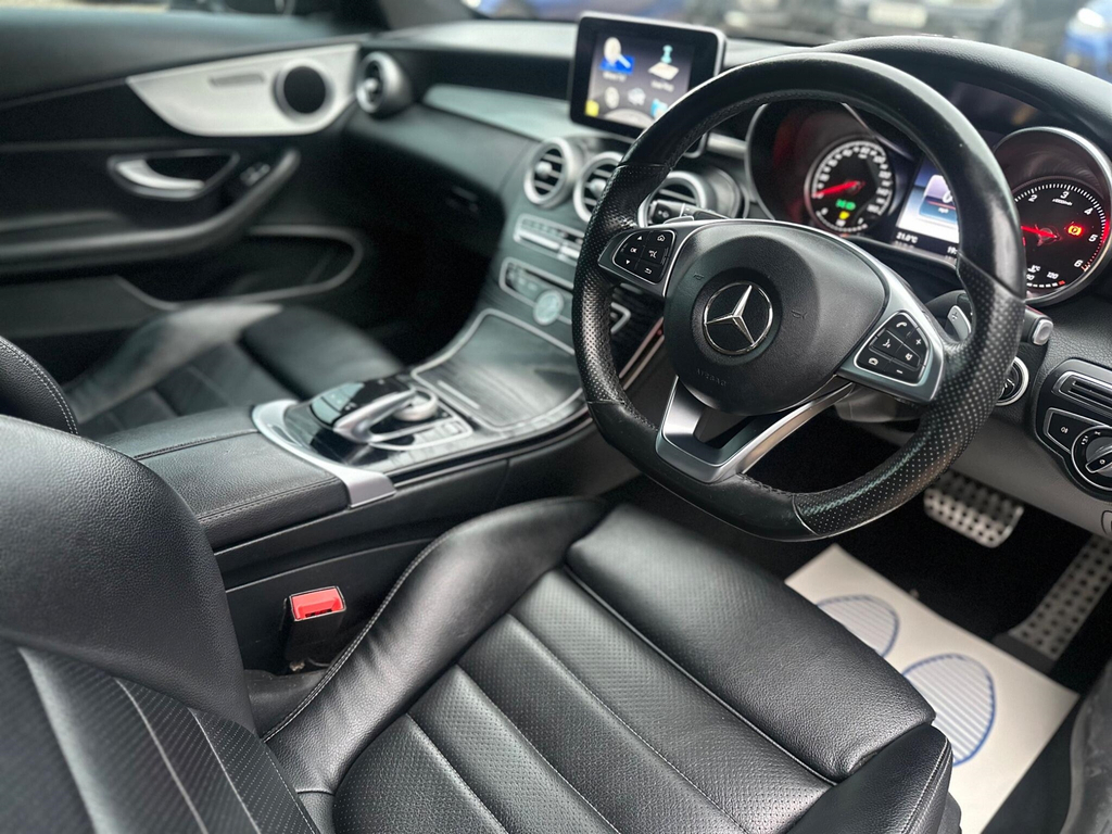 Mercedes-Benz C Class C 220 Amg Line D Blue #48
