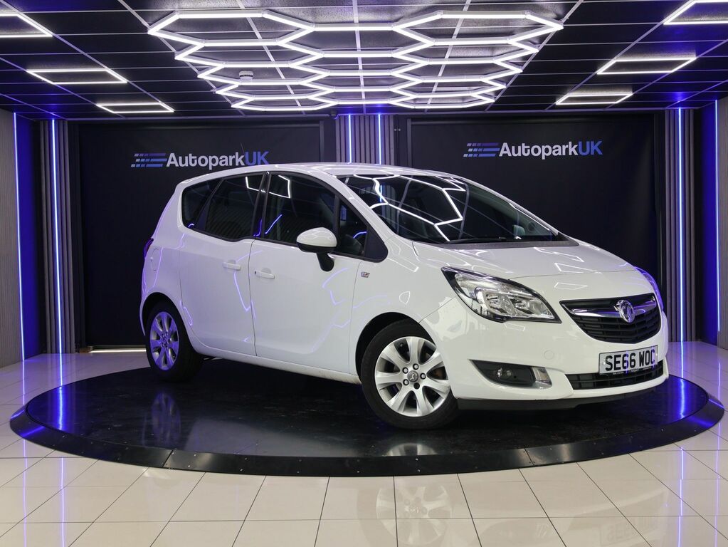 Vauxhall Meriva 2017 1.4I Life Mpv Euro 6 100 P White