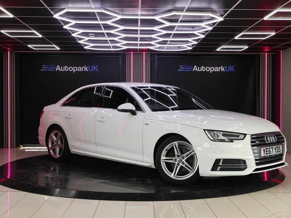 Audi A4 2017 1.4 Tfsi S Line Saloon Euro White