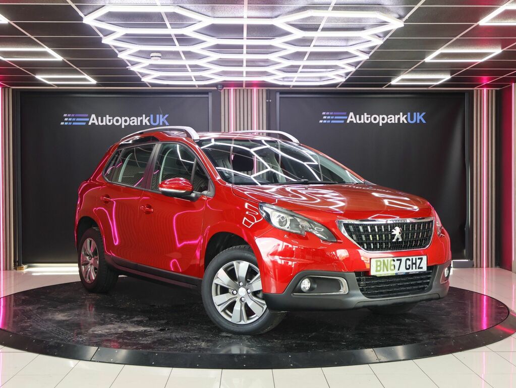 Peugeot 2008 2017 1.2 Puretech Active Suv Eur Red