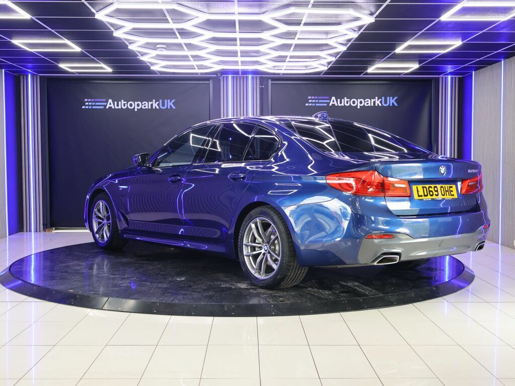 BMW 5 Series 2019 2.0 520D M Sport Saloon Euro Blue #6