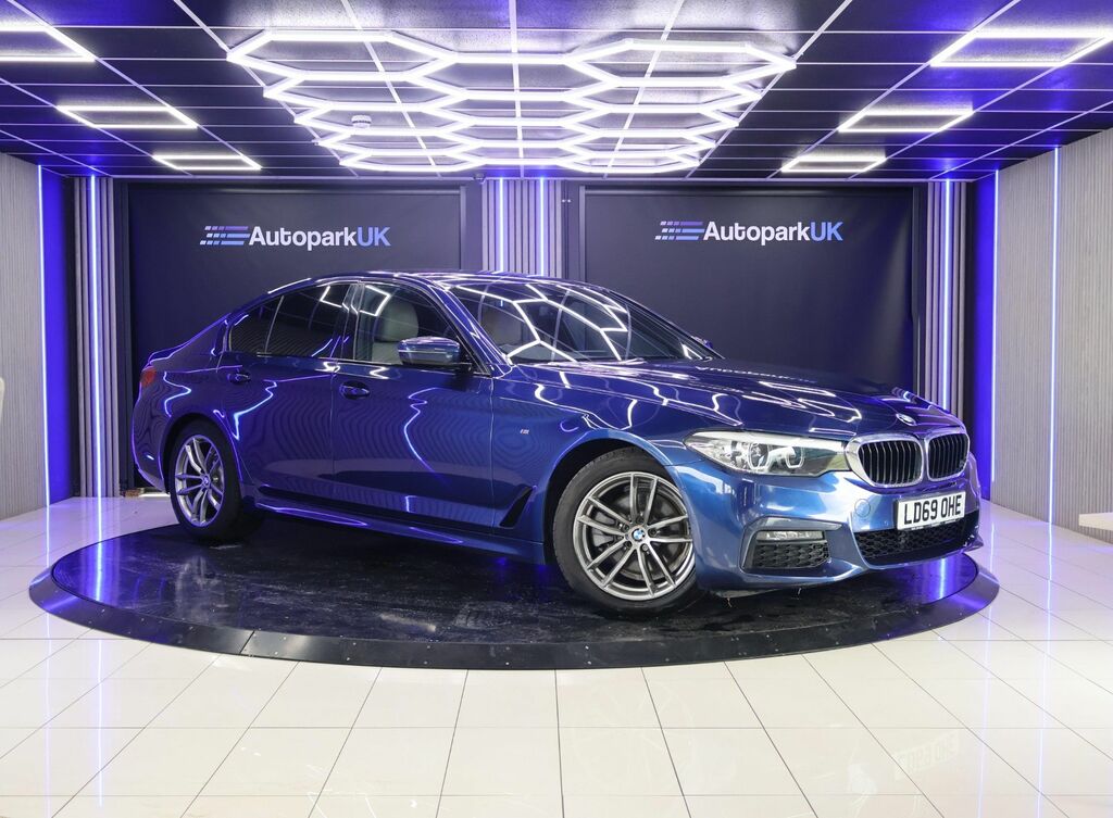 BMW 5 Series 2019 2.0 520D M Sport Saloon Euro Blue