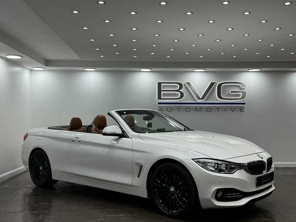 BMW 4 Series Convertible 2.0 420D Luxury Euro 6 Ss White