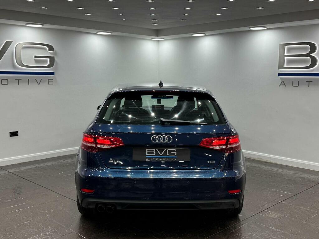 Audi A3 Hatchback 2.0 Tdi Se Technik Sportback S Tronic Au CP66WCT Blue #5