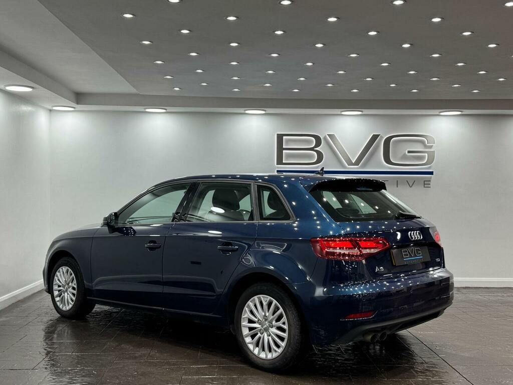 Audi A3 Hatchback 2.0 Tdi Se Technik Sportback S Tronic Au CP66WCT Blue #4