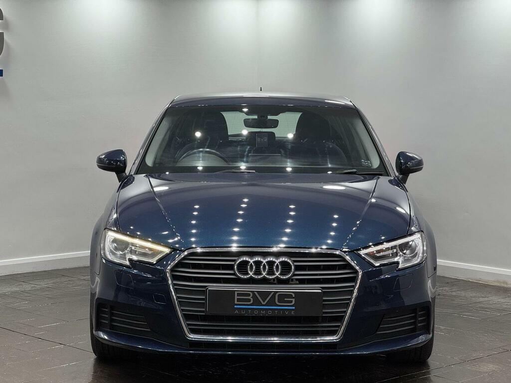 Audi A3 Hatchback 2.0 Tdi Se Technik Sportback S Tronic Au CP66WCT Blue #2