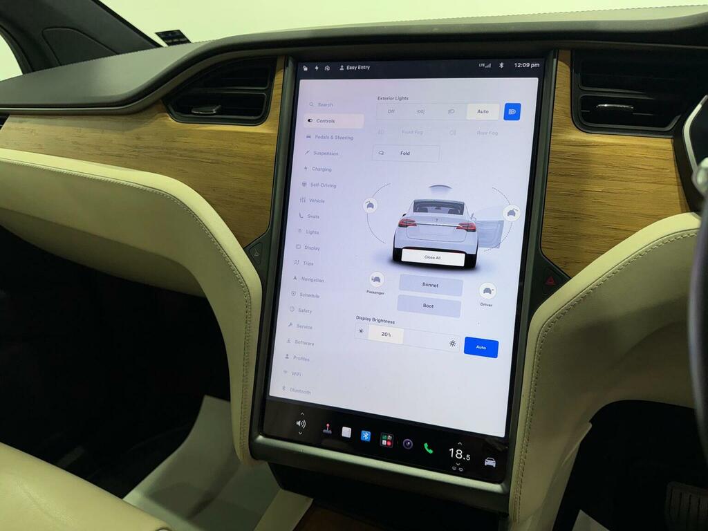 Tesla Model X Tesla Model X 100D Dual Motor Suv A Red #11