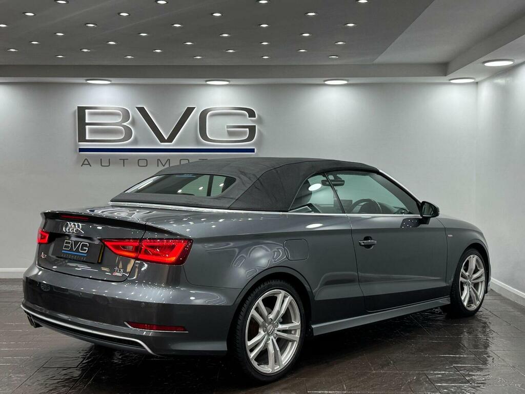 Audi A3 Cabriolet 2.0 Tdi Sport S Tronic Quattro Euro 6 Ss N Grey #6