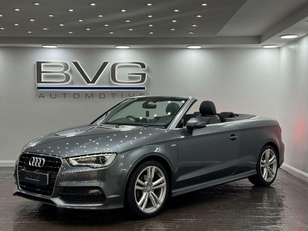 Audi A3 Cabriolet 2.0 Tdi Sport S Tronic Quattro Euro 6 Ss N Grey #3