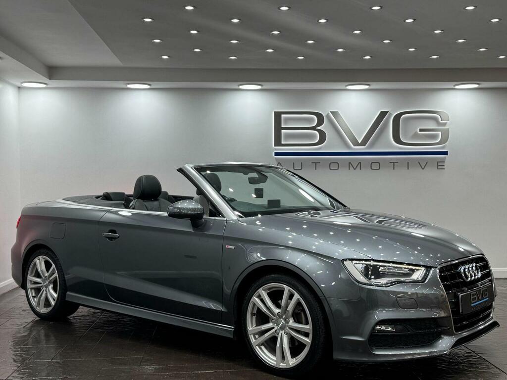 Audi A3 Cabriolet 2.0 Tdi Sport S Tronic Quattro Euro 6 Ss N Grey