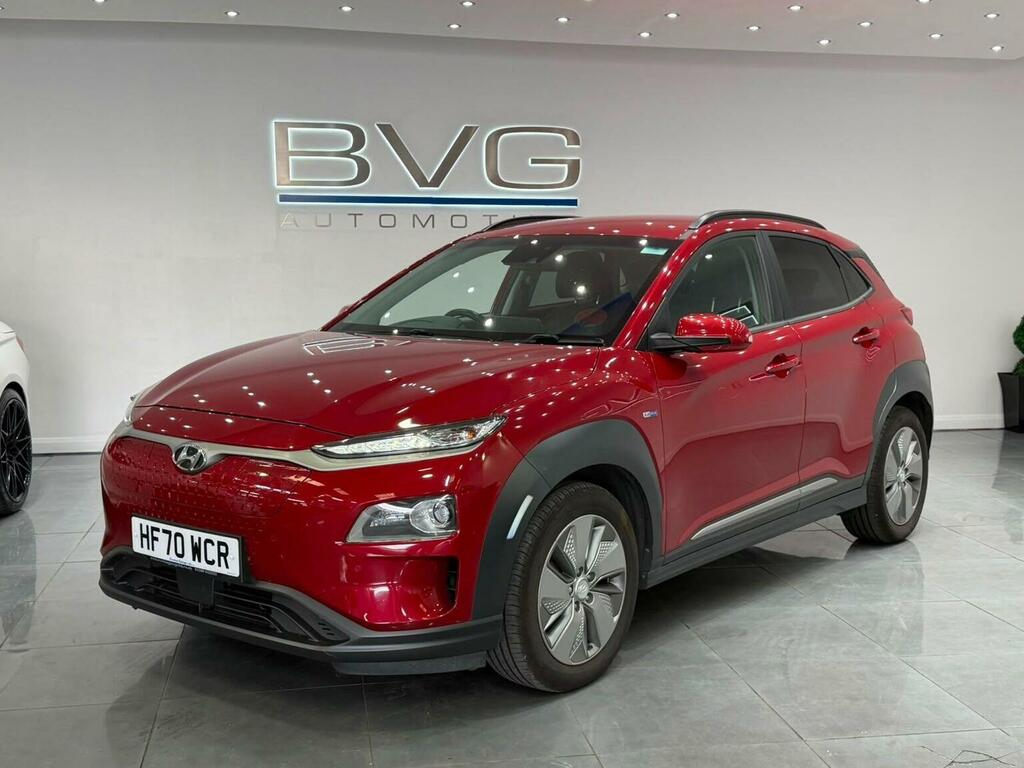 Hyundai Kona Suv 64Kwh Premium Se 7Kw Charger 2020 Red