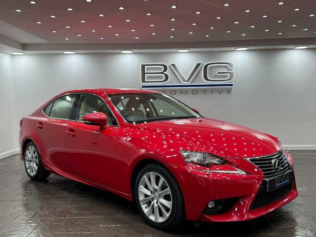 Lexus IS Saloon 2.5 300H Advance E-cvt Euro 6 Ss 20 Red