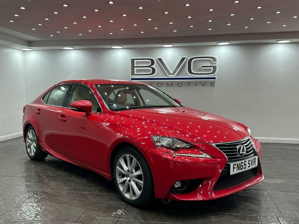 Lexus IS 2.5 300H Advance E-cvt Euro 6 Ss Red