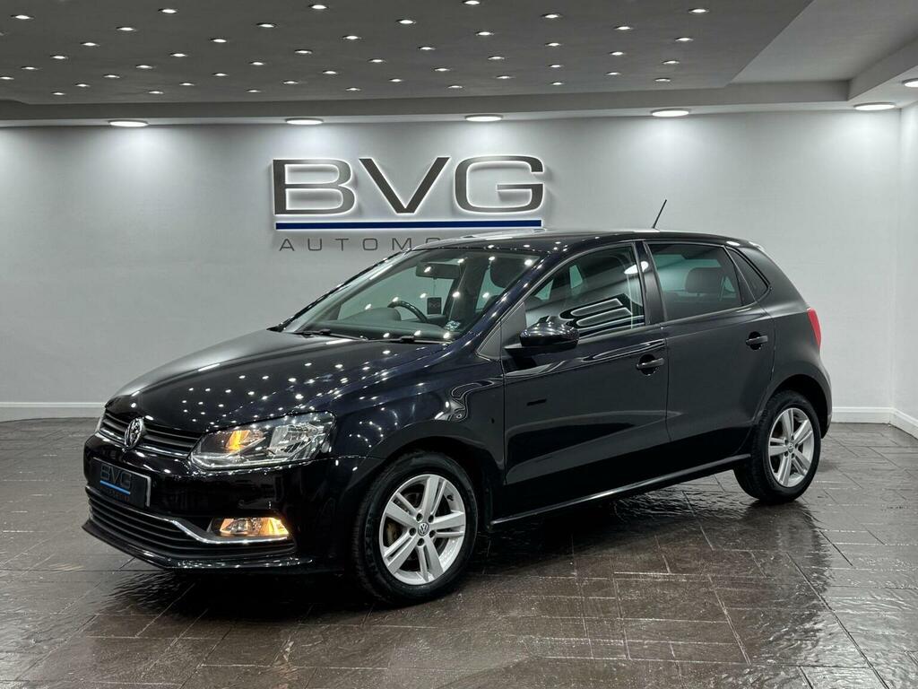 Volkswagen Polo 1.4 Tdi Bluemotion Tech Match Euro 6 Ss Black #3