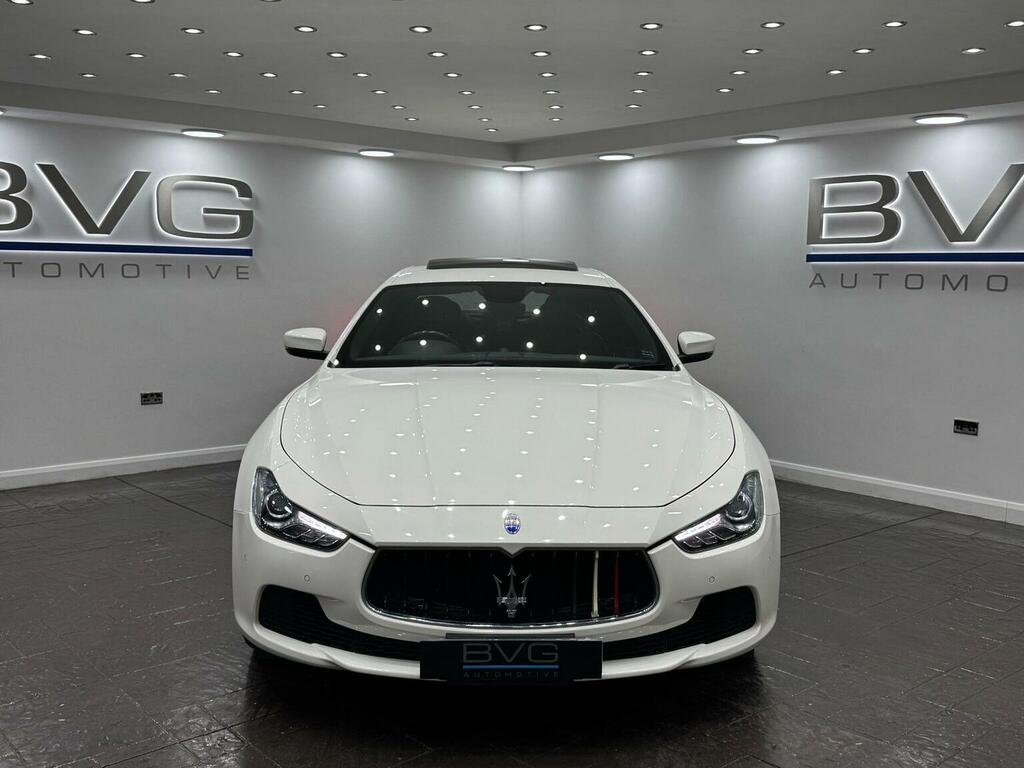 Maserati Ghibli 3.0D V6 Zf Euro 5 Ss White #2