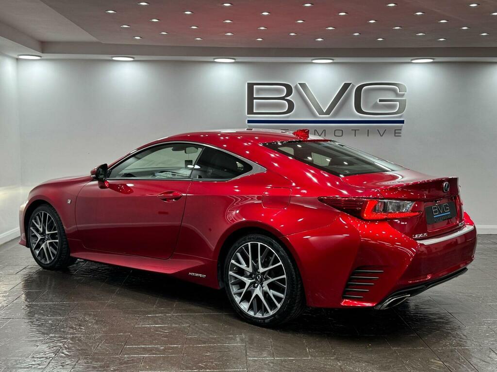 Lexus RC 300H F Sport Lss Plus Red #11
