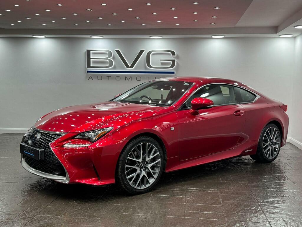 Lexus RC 300H F Sport Lss Plus Red #3