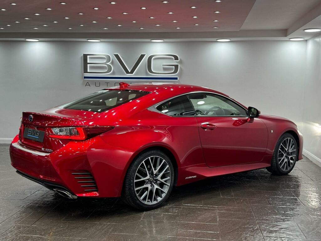 Lexus RC 300H F Sport Lss Plus Red #13