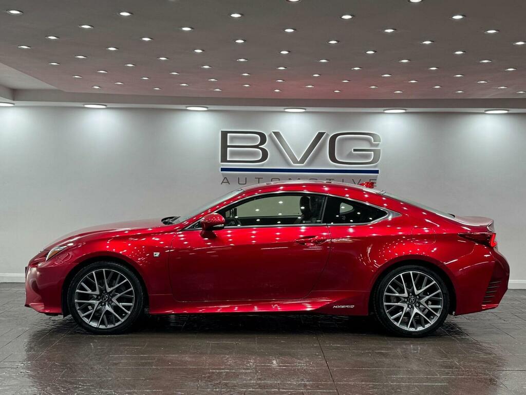 Lexus RC 300H F Sport Lss Plus Red #9