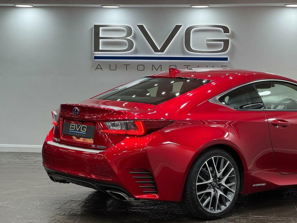 Lexus RC 300H F Sport Lss Plus Red #14