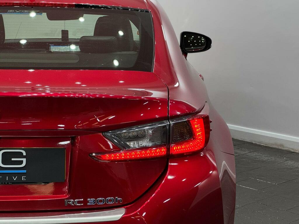 Lexus RC 300H F Sport Lss Plus Red #17