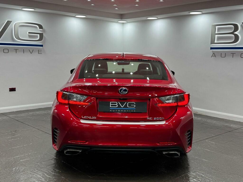 Lexus RC 300H F Sport Lss Plus Red #12