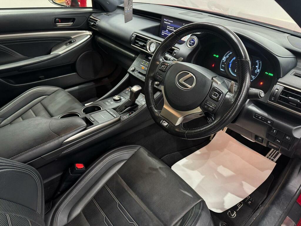 Lexus RC 300H F Sport Lss Plus Red #22