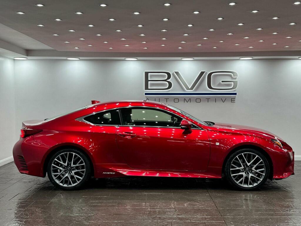 Lexus RC 300H F Sport Lss Plus Red #10