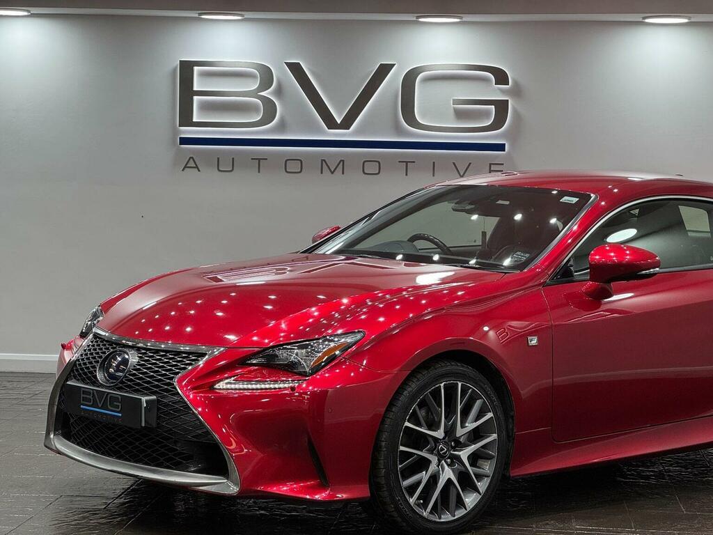 Lexus RC 300H F Sport Lss Plus Red #4