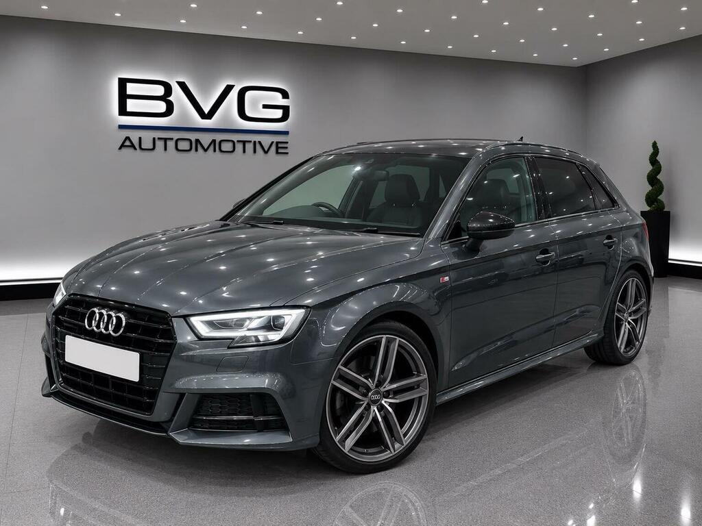 Audi S3 2.0 Tfsi Black Edition Sportback S Tronic Quattro Grey