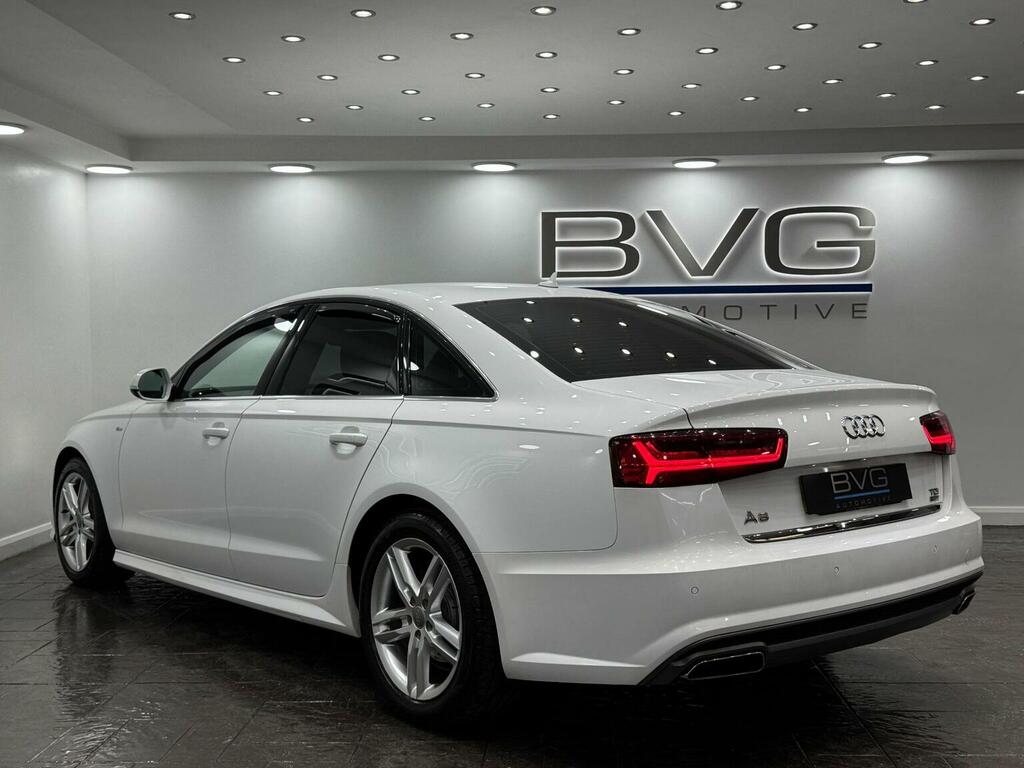 Audi A6 Saloon 2.0 Tdi Ultra S Line S Tronic Euro 6 Ss White #5