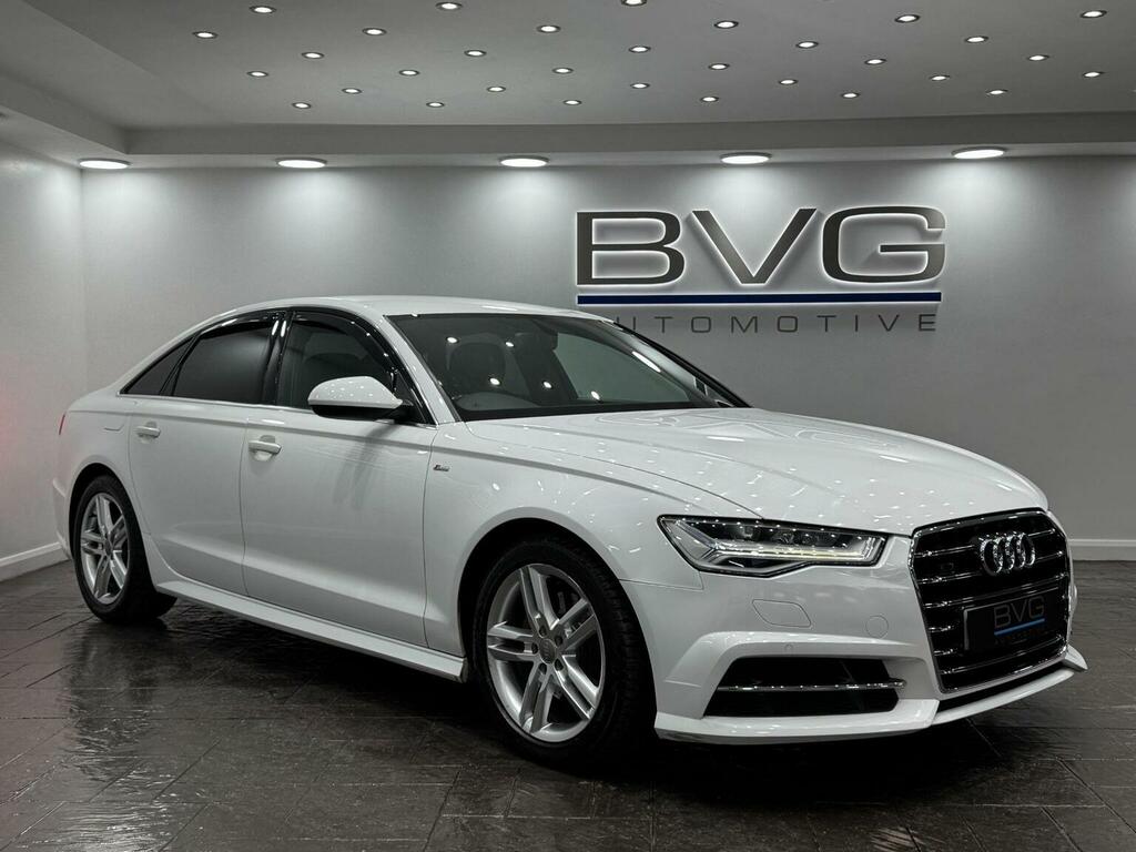 Audi A6 Saloon 2.0 Tdi Ultra S Line S Tronic Euro 6 Ss White