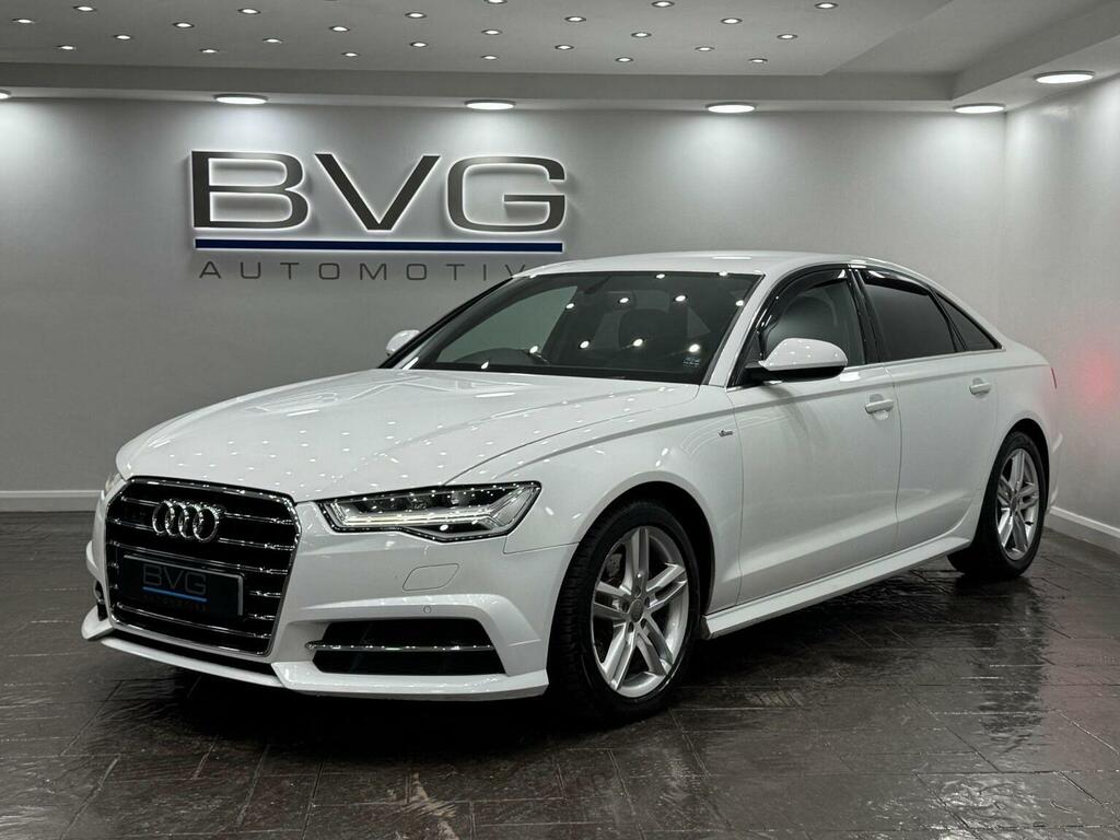 Audi A6 Saloon 2.0 Tdi Ultra S Line S Tronic Euro 6 Ss White #3