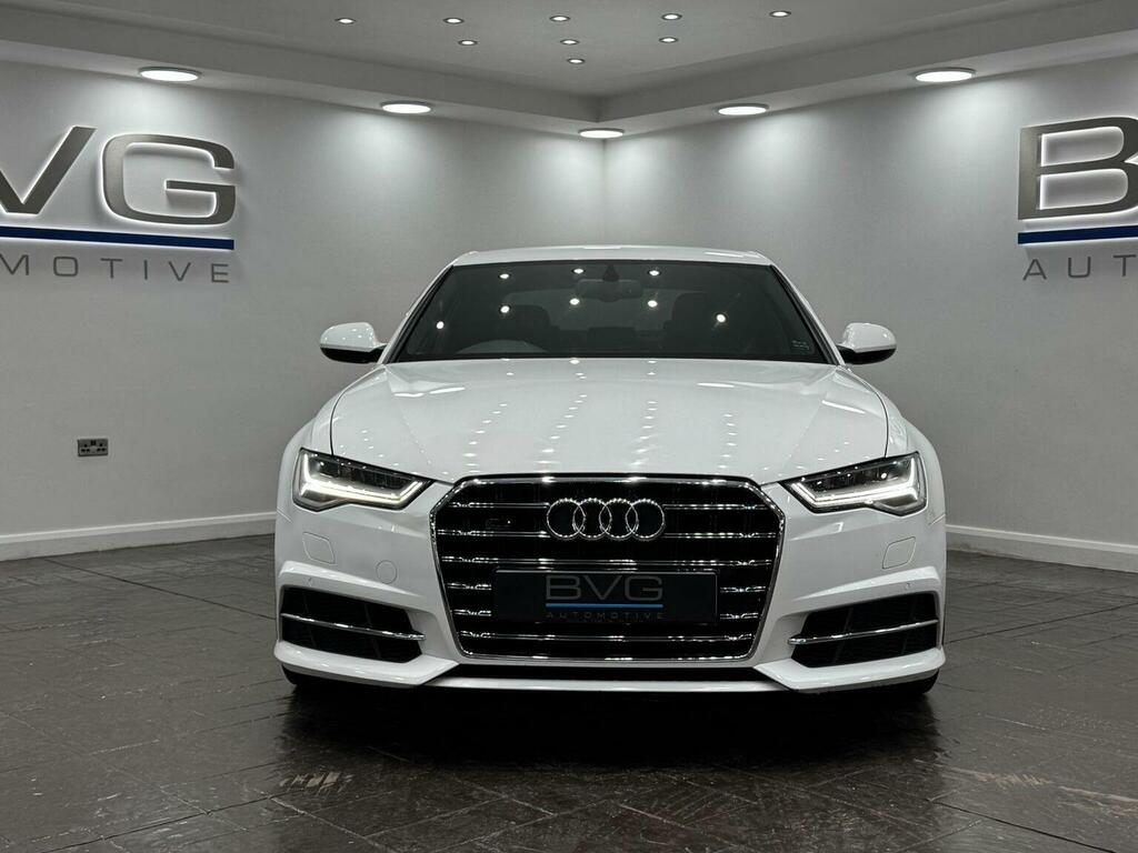 Audi A6 Saloon 2.0 Tdi Ultra S Line S Tronic Euro 6 Ss White #2