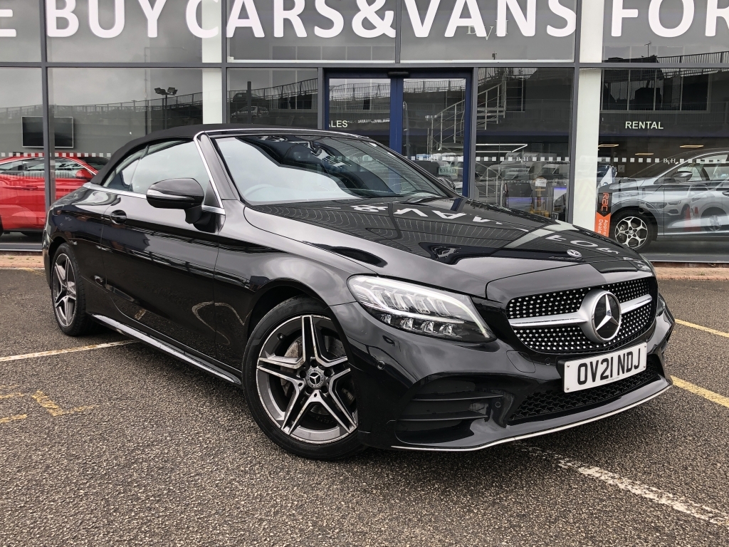 Mercedes-Benz C Class Coupe Silver #1
