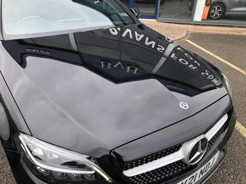 Mercedes-Benz C Class Coupe Silver #22