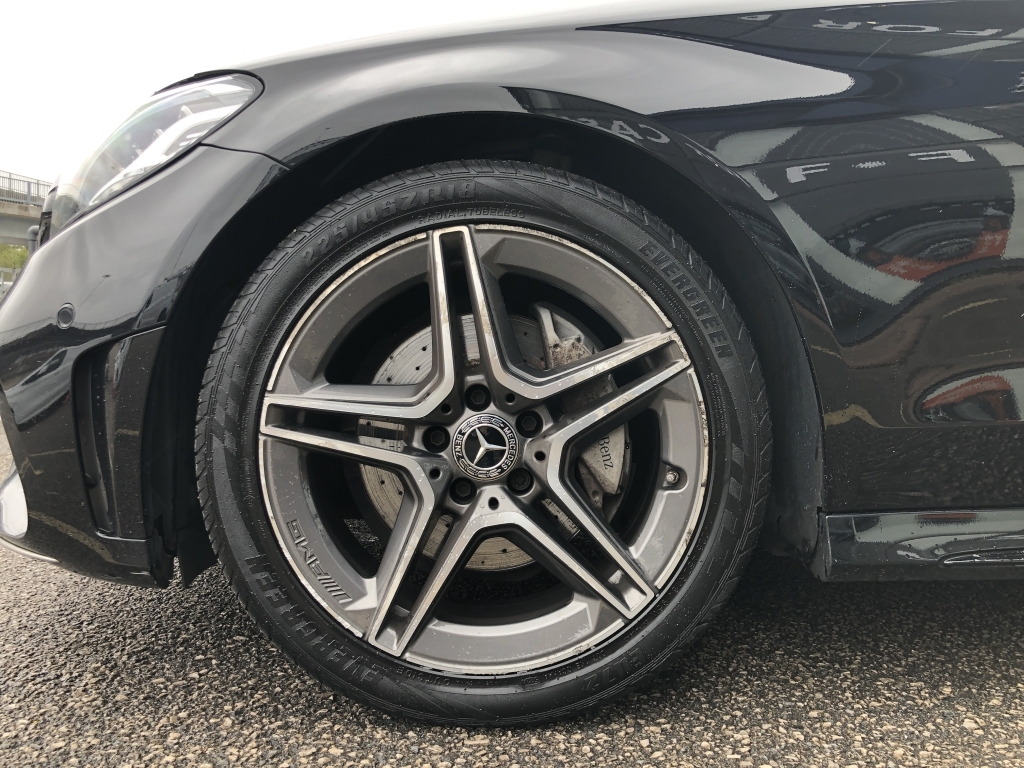 Mercedes-Benz C Class Coupe Silver #32