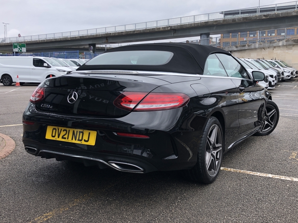 Mercedes-Benz C Class Coupe Silver #34