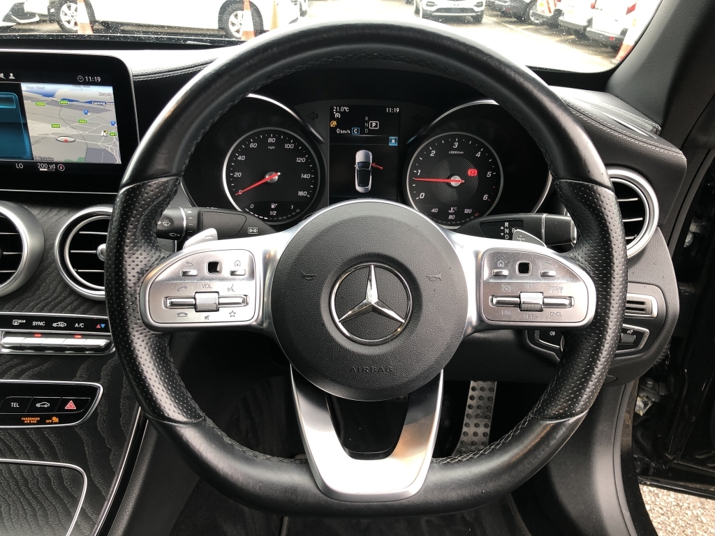 Mercedes-Benz C Class Coupe Silver #6