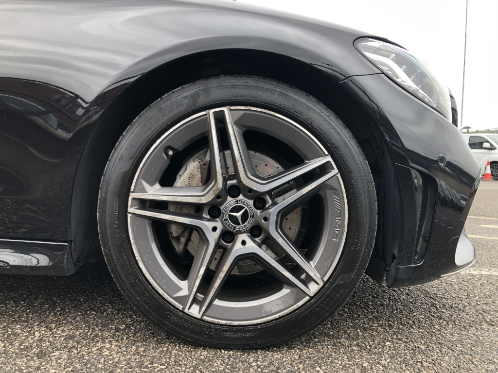 Mercedes-Benz C Class Coupe Silver #30