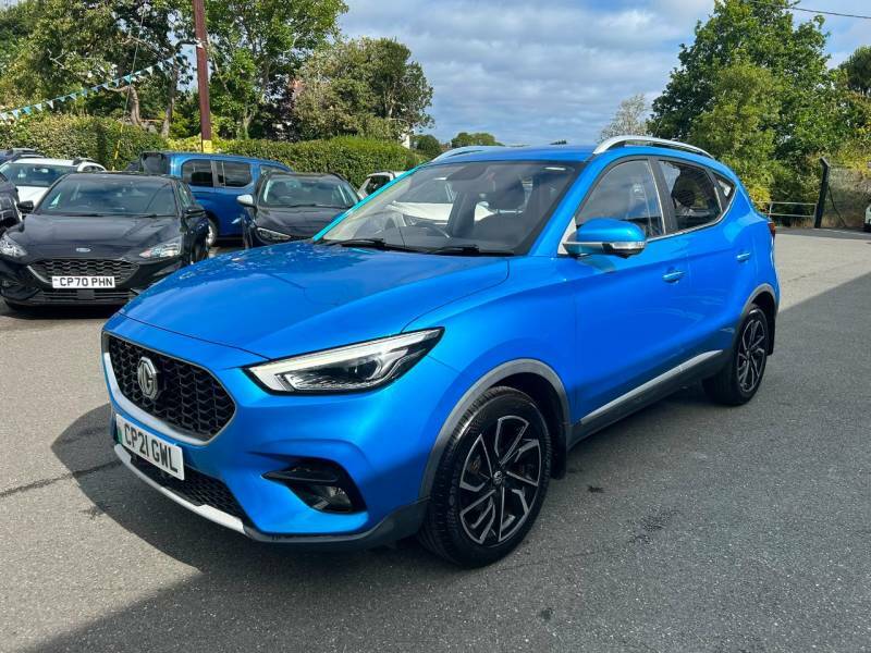 MG ZS 1.5 Vti-tech Exclusive Blue #3